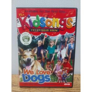 PBS- Kidsongs Television Show-We Love Dogs (DVD) Excellent (Slim Case)